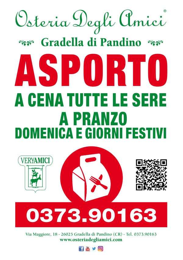 Post social ASPORTO Osteria 